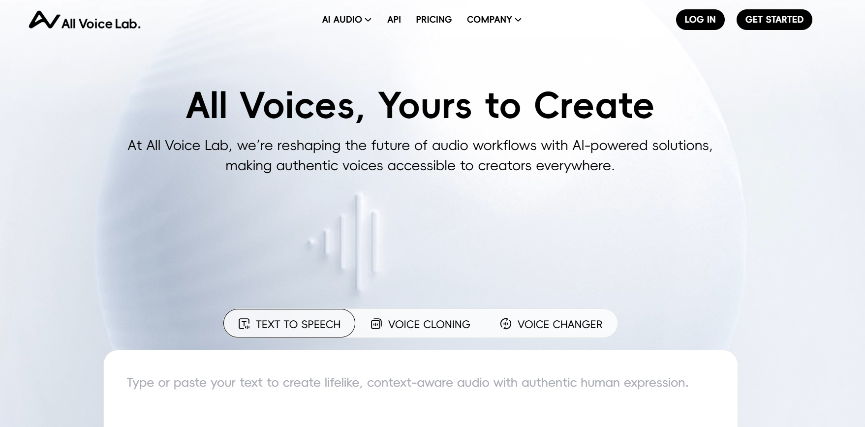 AI Voice Lab: Complete Text-to-Speech and Voice Cloning Solution - AItrendytools
